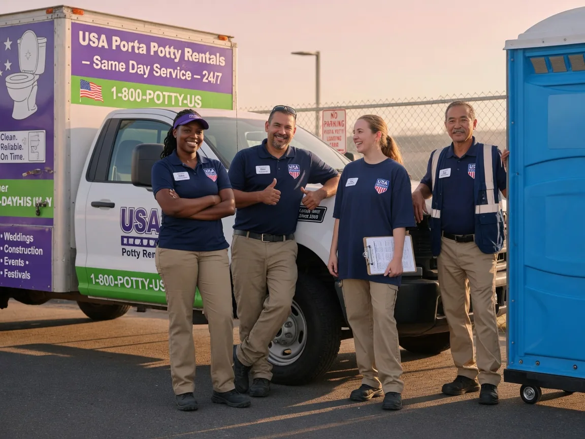 Porta Potty Rental company in Red Oak, OK