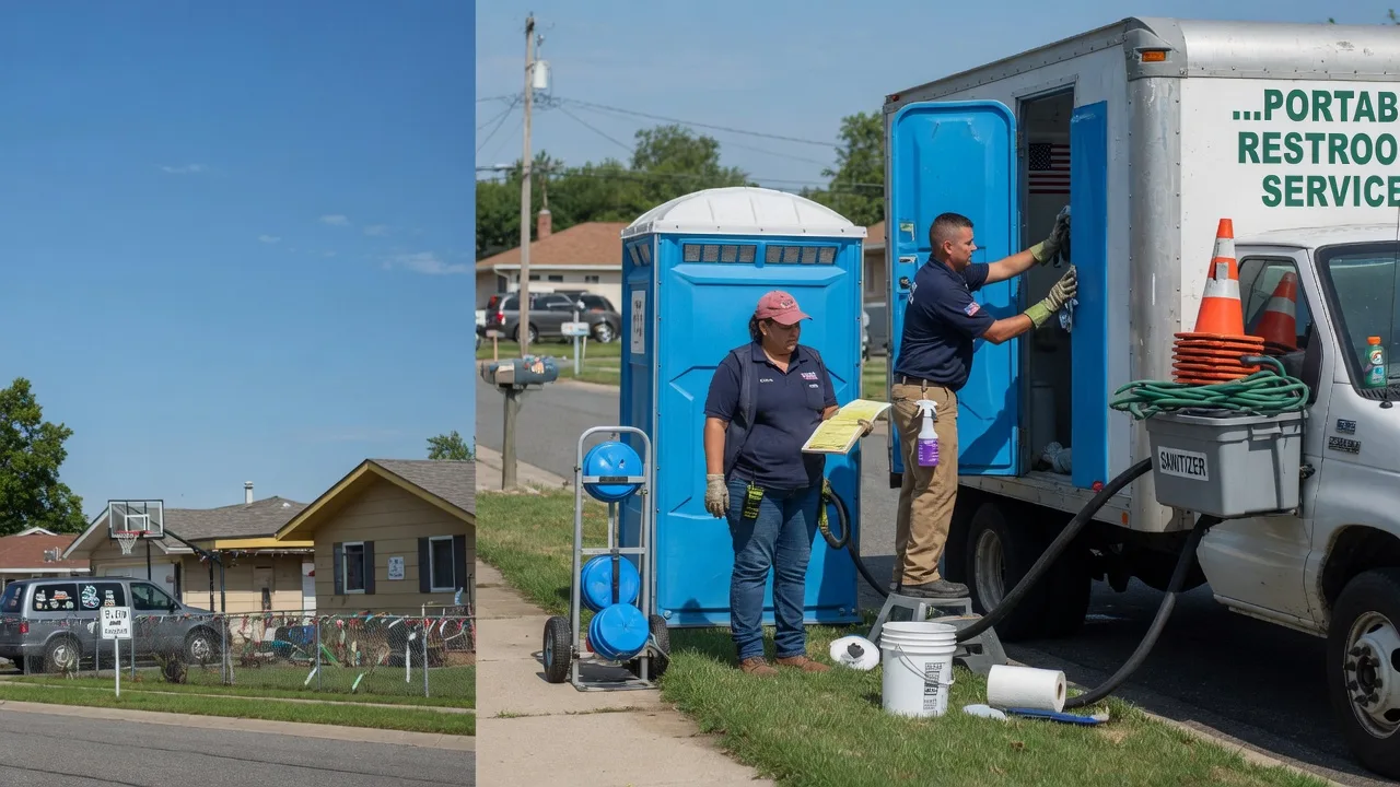 Portable Toilet Rental in Red Oak, OK near me